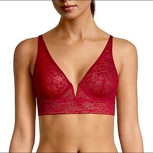 🌹🆕 Free People Beautiful Red Lace Tameeka Bra